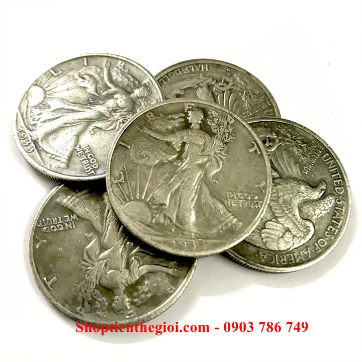 Xu Mỹ - USA 1/2 Dollar Liberty 1933 (FAKE) - SP005319